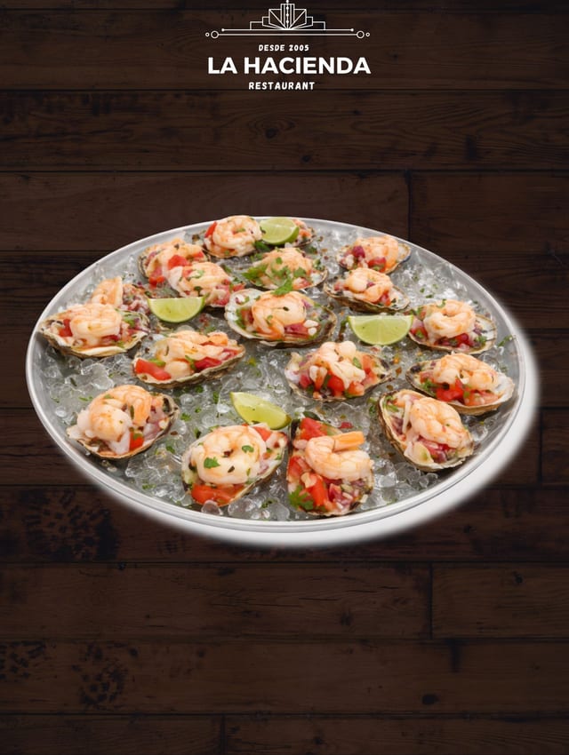 Ceviche Mix or Camarón (Happy Hour).